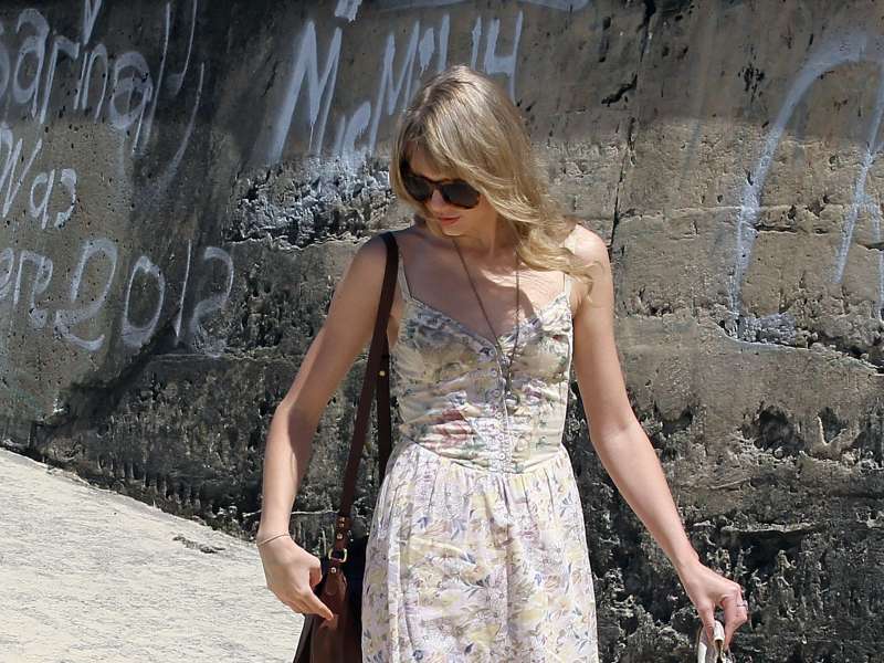 Taylor Swift In Sydney Wallpaper