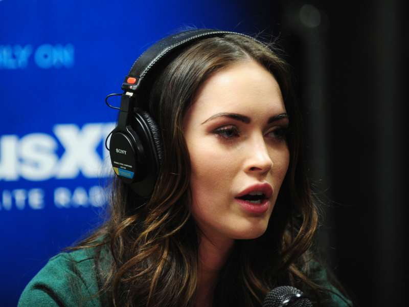 Megan Fox Visits SiriusXM Radio In NY Wallpaper