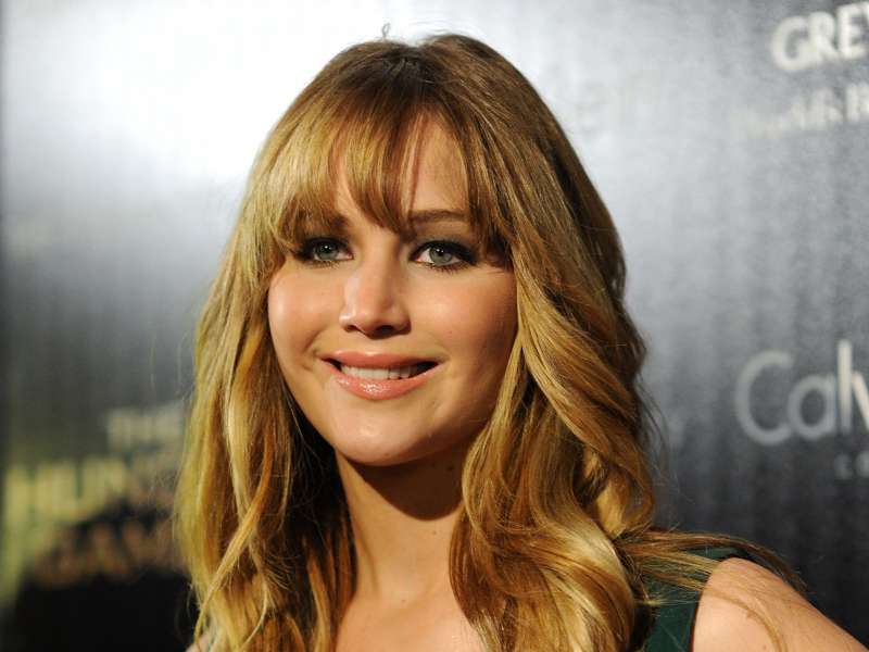 Jennifer Lawrence In New York At Hunger Games Screening Wallpaper